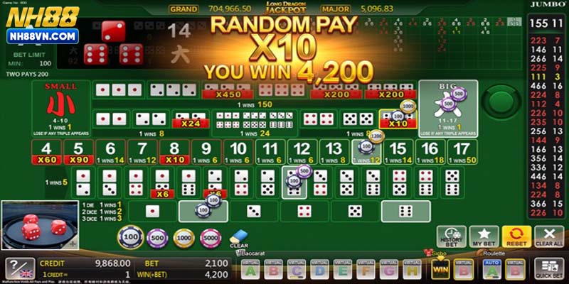 Luật chơi tài - xỉu dễ hiểu, dễ tiếp cận